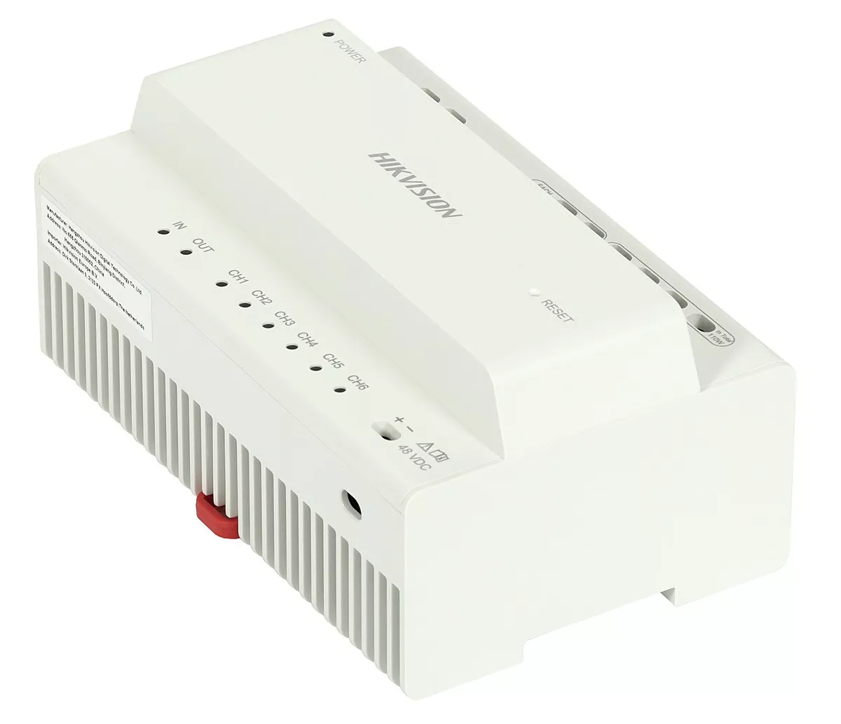 Switch 2-Wire Hikvision DS-KAD7060EY pentru distribuție semnal video,audio și alimentare