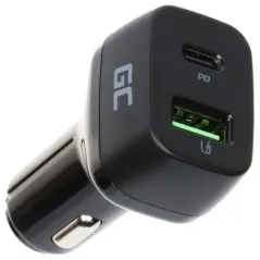 Încărcător USB auto USB 48W Power Delivery, Quick Charge 3.0 CAD33-GC Green Cell Green Cell - 1