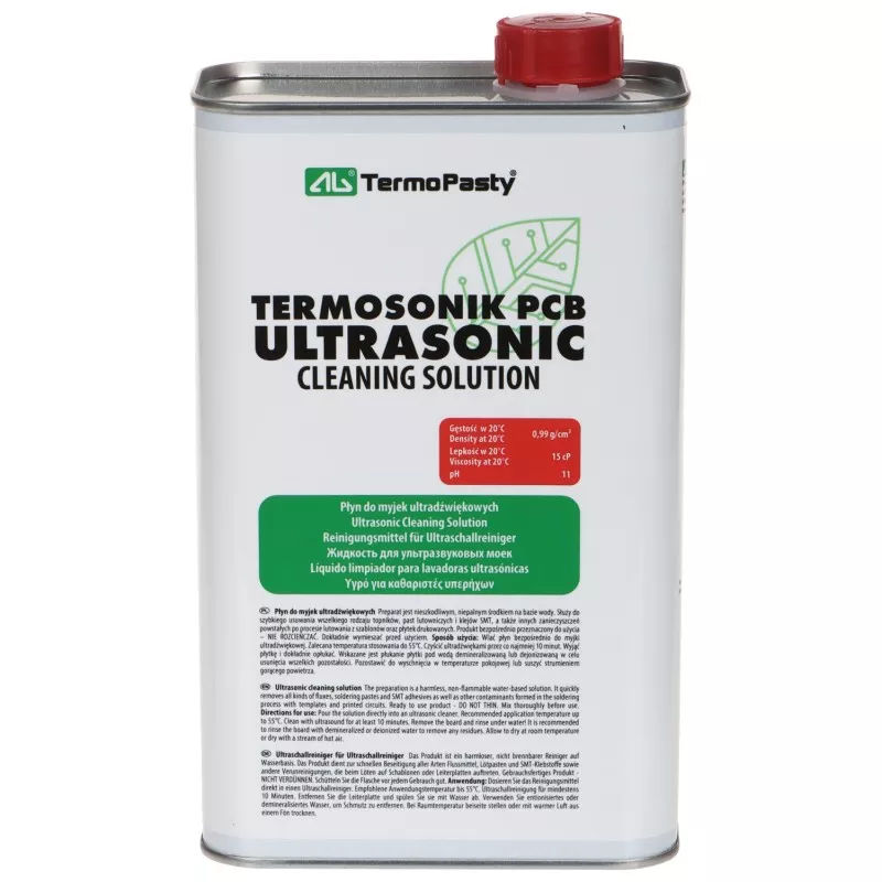 Lichid curățare ultrasonică TERMOSONIK-PCB 1000ml AG TERMOPASTY