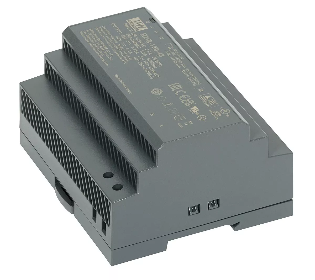 Sursă de alimentare în comutație Mean Well HDR-150-48 DC 48V/150W/3.25A