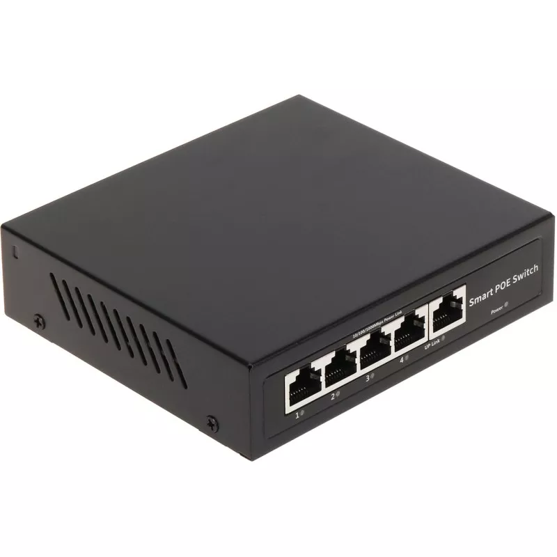 Switch PoE GTX-C1-5-4G1G/X cu 4 porturi + 1X Uplink