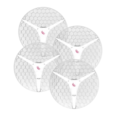 Pachet 4 bucati - LHG XL 5 ac antena 27dBi 5GHz, 802.11ac, 1 x Gigabit, PoE - MikroTik RBLHGG-5acD-XL(4 buc) MIKROTIK - 1