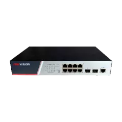 Switch 8 porturi PoE Gigabit, 2 porturi SFP Gigabit, L2 Full Management - HIKVISION DS-3E2510P