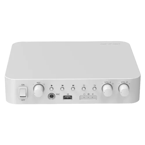 AMPLIFICATOR AUDIO CU 2 ZONE DS-QAE0A60G1-VB 60 W Hikvision