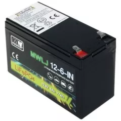 Acumulator LifePO4 12.8V/6Ah MW Power 151x65x100mm