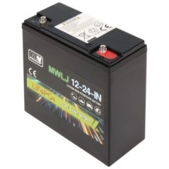 Acumulator LifePO4 12.8V/24Ah MW Power 181x77x168mm