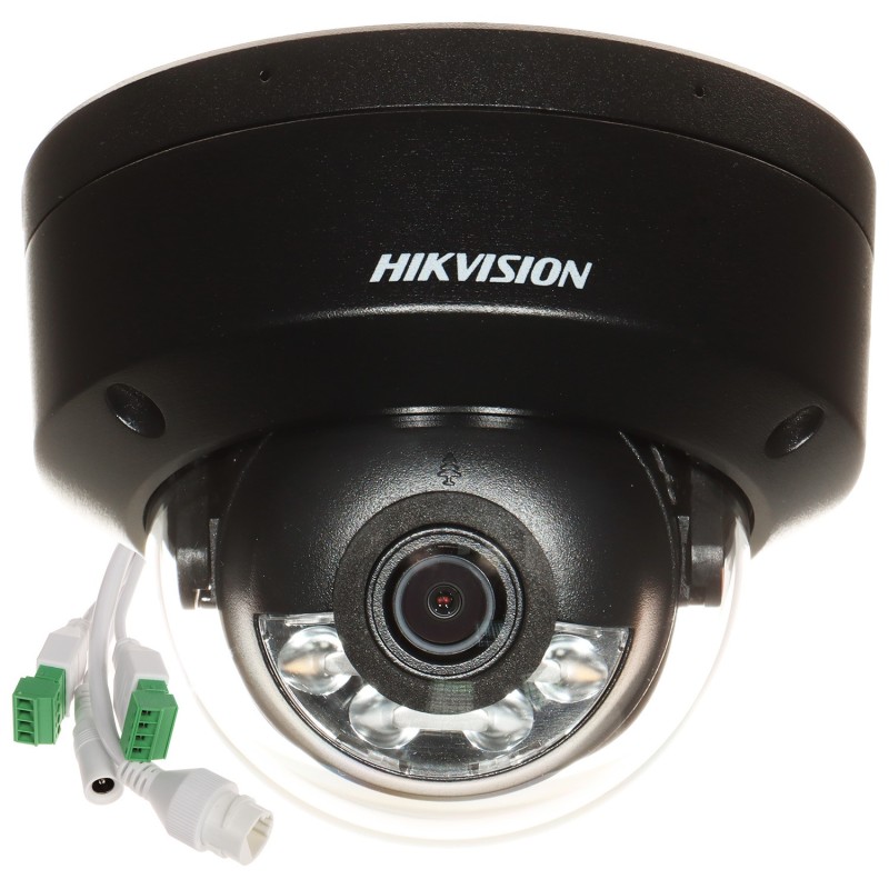 CAMERĂ IP ANTIVANDAL DS-2CD2183G2-LIS2U(2.8MM)(BLACK) Smart Hybrid Light AcuSense - 8.3 Mpx 4K UHD Hikvision