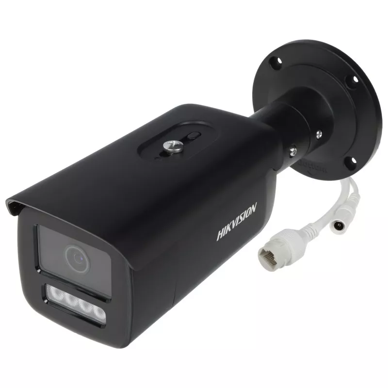 CAMERĂ IP DS-2CD2T47G2H-LI(2.8MM)(EF)(BLACK) Smart Hybrid Light ColorVu - 4 Mpx Hikvision