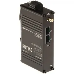 Router industrial Teltonika RUT140 compact, PoE, Wi-Fi 2.4 GHz, 2x LAN, 1xWAN, management RutOS TELTONIKA - 1