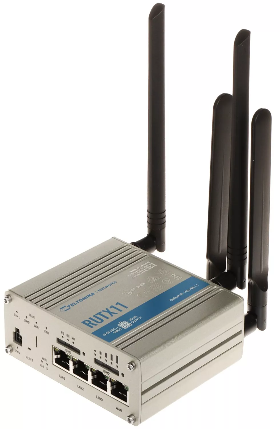 ACCESS POINT 4G LTE + ROUTER RUTX11 Dual SIM Bluetooth BLE, Wi-Fi 5, 2.4 GHz, 5 GHz, 867 Mbps Teltonika