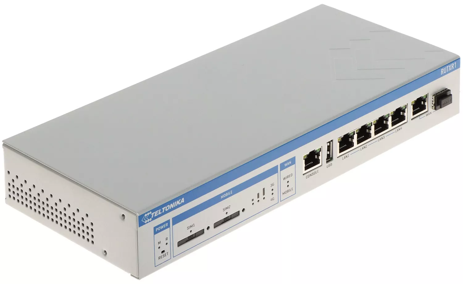 ACCESS POINT 4G LTE + ROUTER RUTXR1 Dual SIM SFP Wi-Fi 5, 2.4 GHz, 5 GHz, 867 Mbps Teltonika