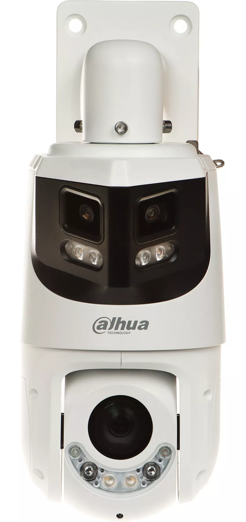 Cameră IP Speeddome SDT4E425-8P-GB-APV1 TiOC WizSense Smart Dual Light 4 Mpx 5...125 mm + 8 Mpx panoramic, DAHUA