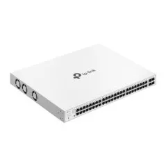 Switch TP-Link cu 52 de porturi, 48× 10/100/1000 Mbps PoE+ RJ45 Ports (Auto Negotiation/Auto MDI/MDIX),4× Gigabit SFP Slots, cap