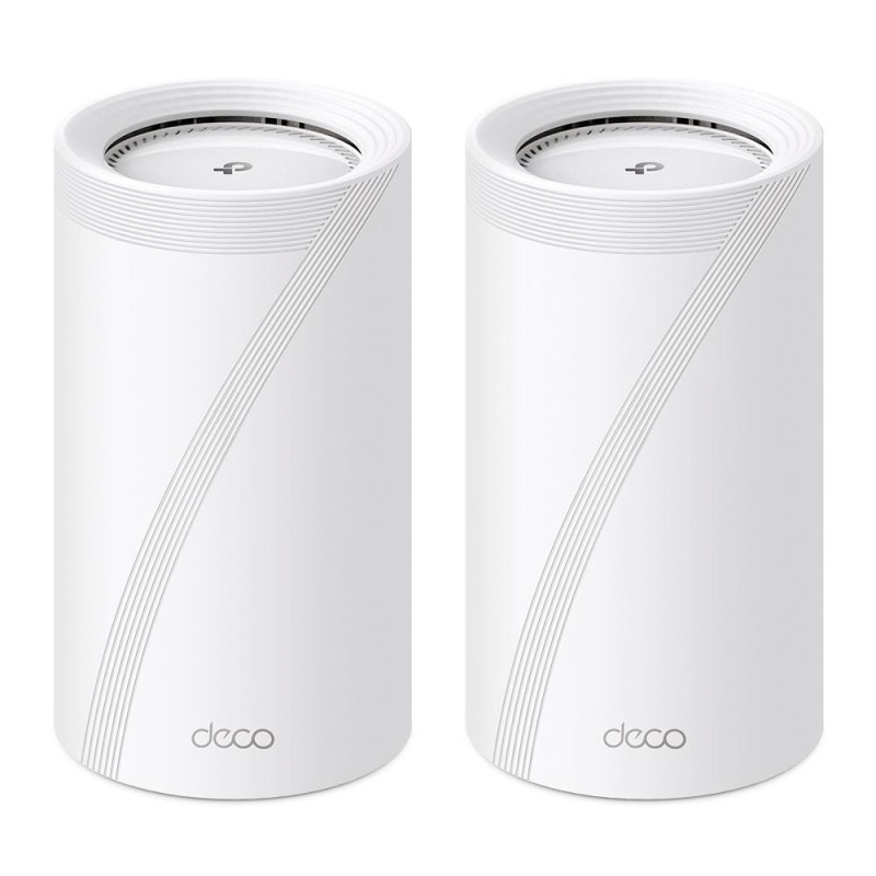 TP-LINK DECO BE85(2-PACK) Sistem Mesh WI-FI 7, BE19000, TRI-BAND, Standarde wireless: IEEE 802.11be/ax 6 GHz, IEEE 802.11be/ax/a