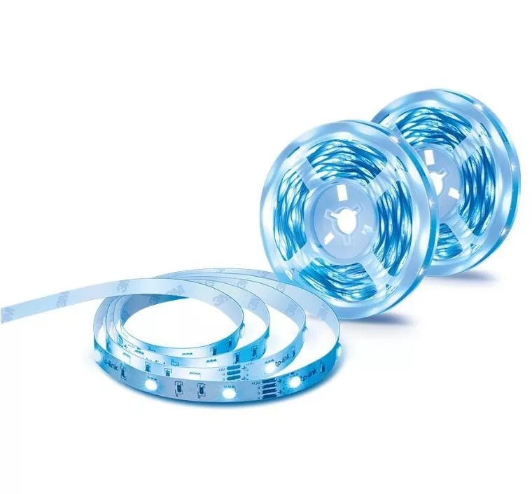 BANDA LED TP-Link Multicolora, Wi-Fi 2.4 Ghz incorporat, consum 20.5W/buc, banda 2 x 5m, control prin aplicatia Tapo, comenzi v