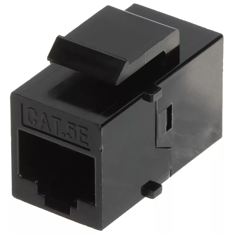 Cuplă adaptoare Keystone RJ45 UTP Cat5 mamă-mamă