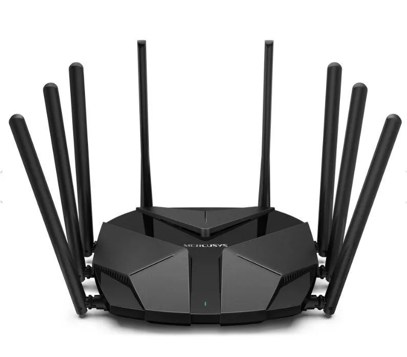 Mercusys MR90X Dual-Band WiFi 6 Router (AX6000), Standarde wireless: Wi-Fi 802.11ax/ac/a/b/g/n , Viteza wireless: 4804 Mbps (5