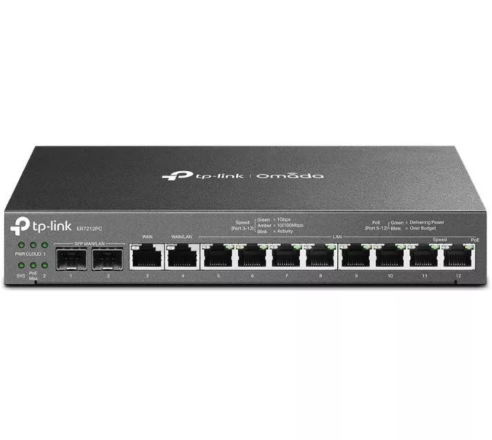 ROUTER VPN TL-ER7212PC SFP PoE+ TP-LINK