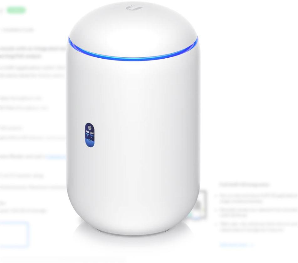 UniFi all-in-one desktop router