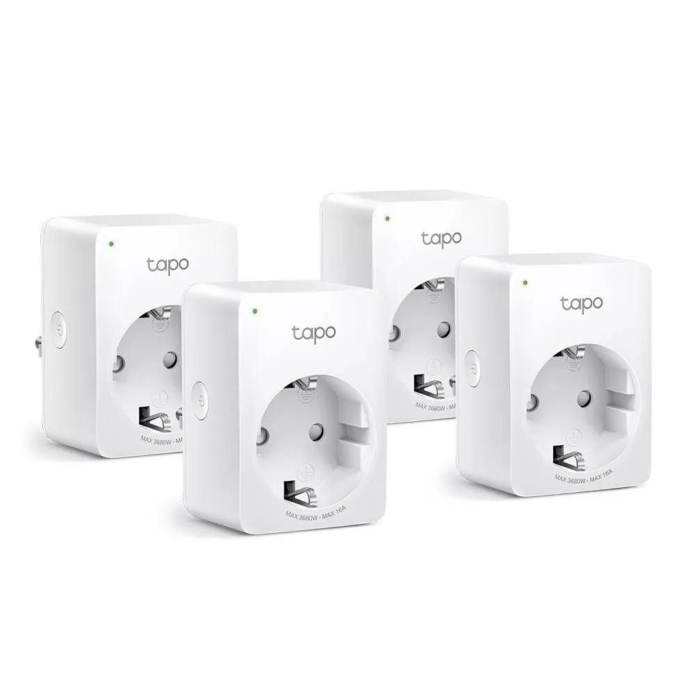PRIZA inteligenta TP-LINK, Schuko x 1, cu monitorizarea energiei, conectare prin Schuko (T), 16 A, programare prin smartphone, B