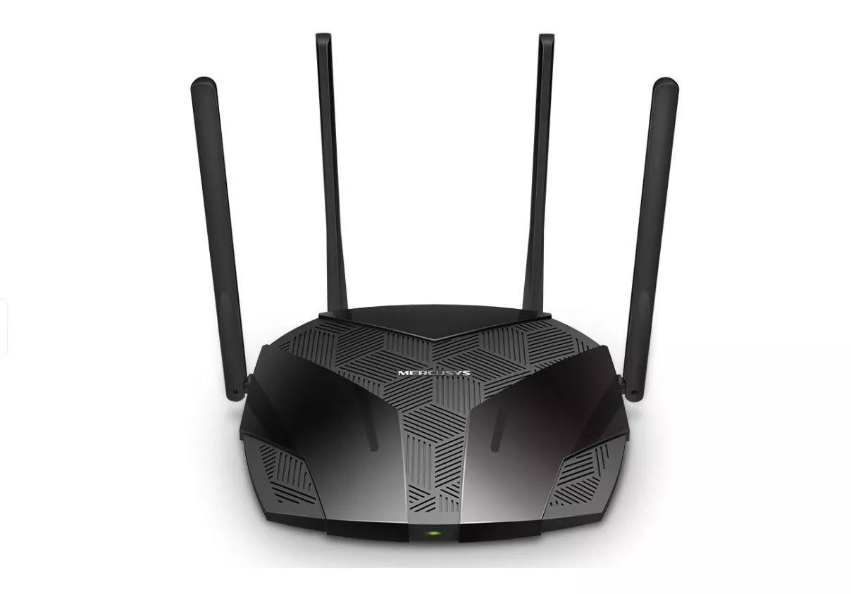 ROUTER MERCUSYS wireless 3000Mbps, 3 porturi LAN Gigabit, 1 port WAN Gigabit, Dual Band AC3000 4 x antena externa, Wi-Fi 6, "MR8