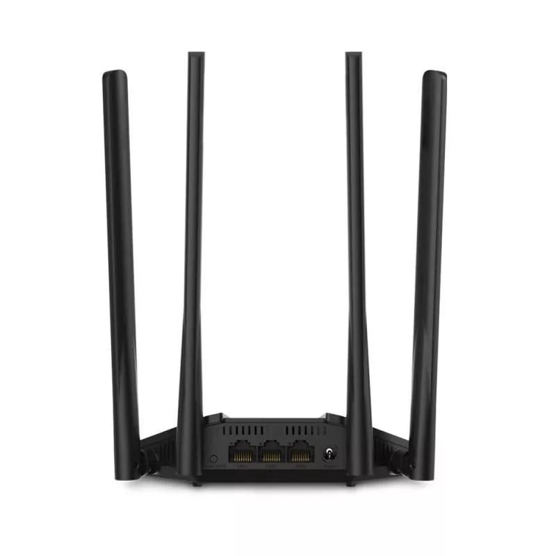 ROUTER MERCUSYS wireless 1200Mbps, 2 porturi LAN Gigabit, 1 port WAN Gigabit, Dual Band AC1200 4 x antena externa, "MR30G" (timb