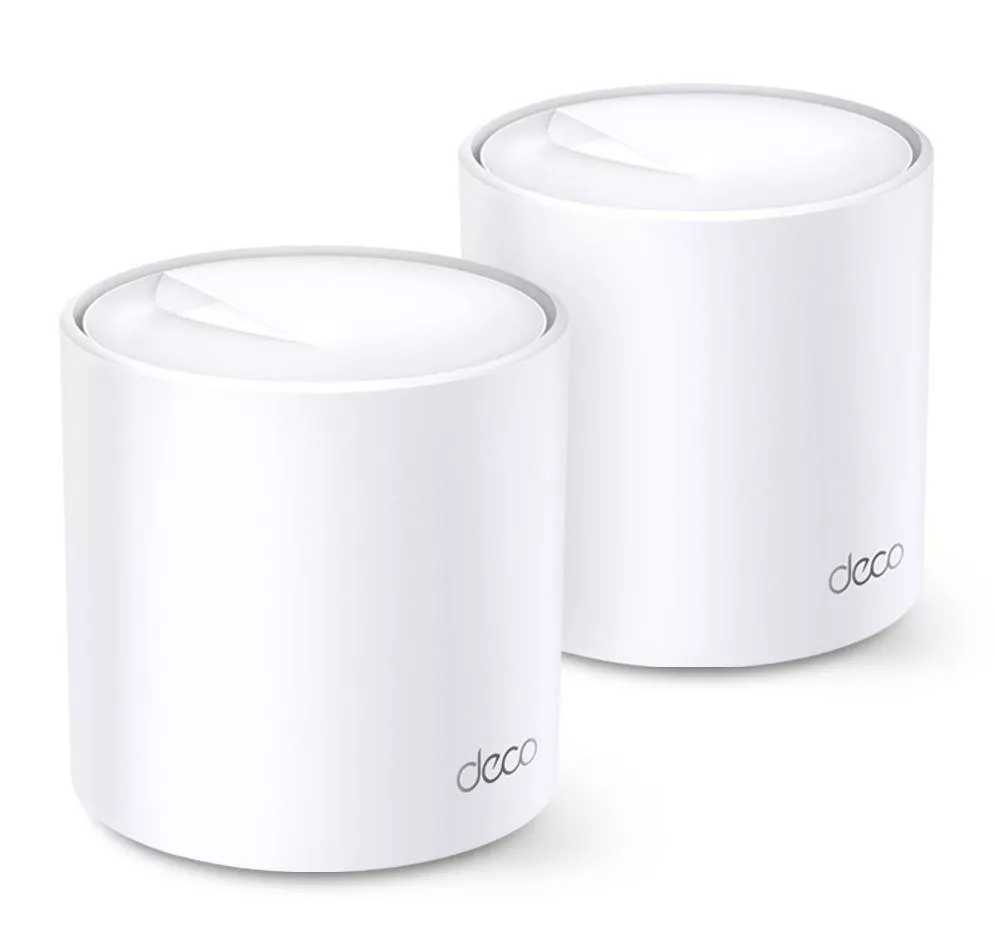 SISTEM WI-FI PENTRU LOCUINȚE DECO-X20(2-PACK) Wi-Fi 6 2.4 GHz, 5 GHz 574 Mbps + 1201 Mbps TP-LINK