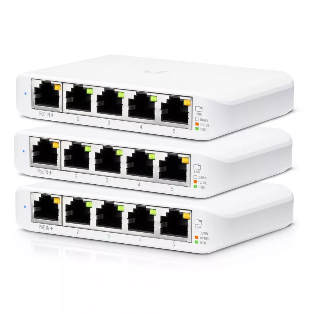 UBIQUITI UNIFI GIGABIT SWITCH 5-PORT 3PK