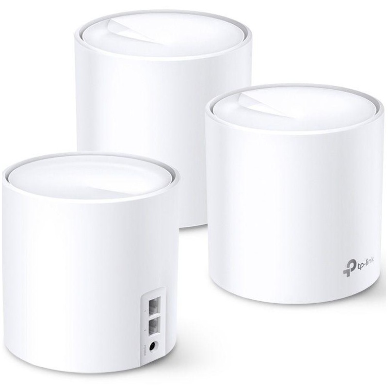 TP-Link AX3000 whole home mesh Wi-Fi 6 System, Deco X60(3-pack); Standarde Wireless: IEEE 802.11 ax/ac/n/a 5 GHz, IEEE 802.11 a