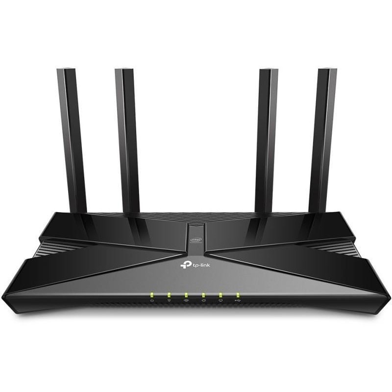 Wireless Router TP-LINK, ARCHER AX50;dual band AX3000 5 GHz: 2402 Mbps (802.11ax), 2.4 GHz: 574 Mbps(802.11ax), Standard and Pr