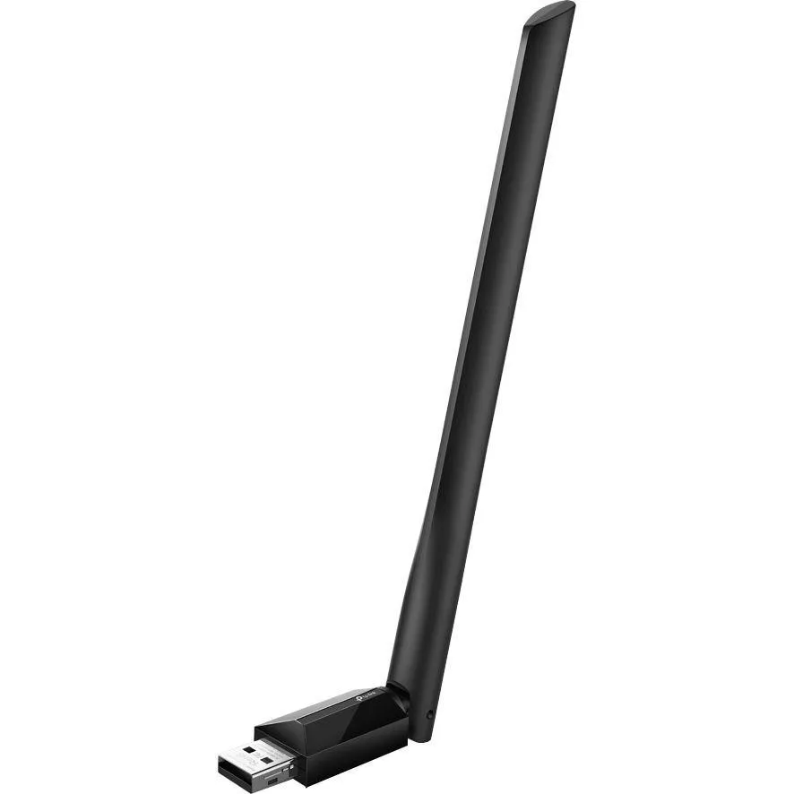 ADAPTOR RETEA TP-LINK AC1300, extern wireless 2.4 GHz ; 5 GHz, USB 3.0, port, 1300 Mbps, antena externa x 1, "Archer T3U Plus" (