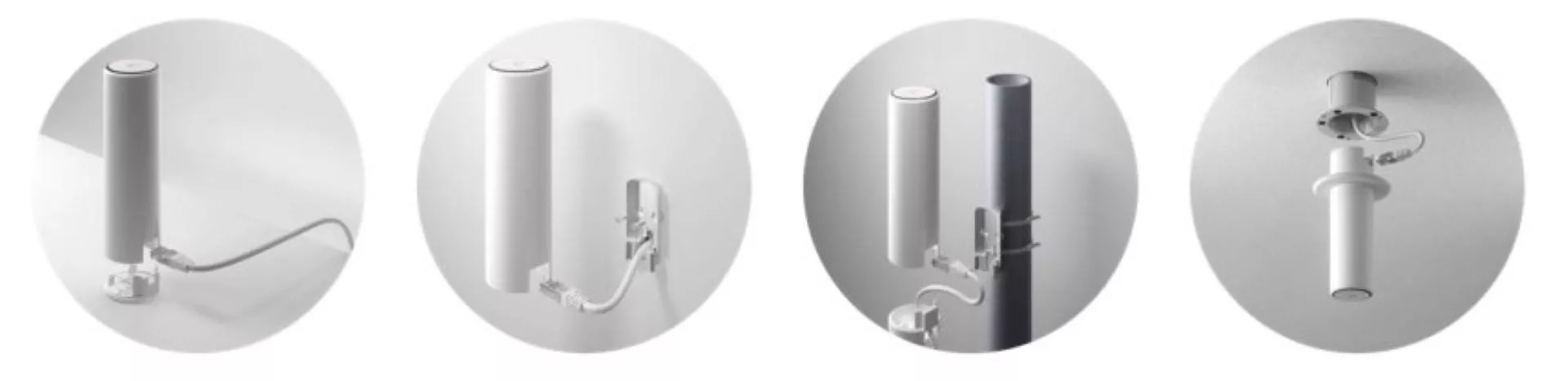 Indoor/Outdoor 4x4 MU-MIMO 802.11AC UniFi Access Point with Versatile Mounting Features