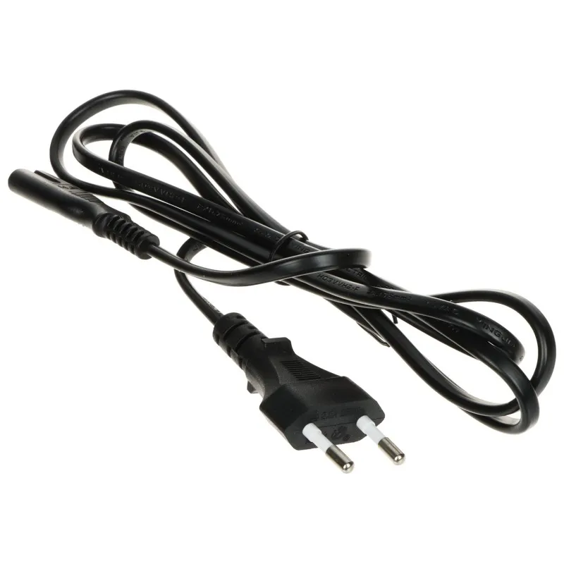 Cablu alimentare casetofon IEC-320-C7 1.8m negru