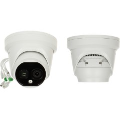 CAMERĂ IP HIBRIDĂ CU TERMOVIZIUNE DS-2TD1228T-2/QA(B) HeatPro 2.1 mm - 720p, 2.2 mm - 4 Mpx Hikvision