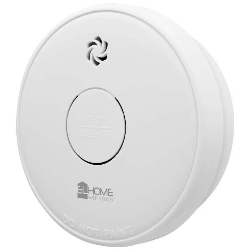 Detector de fum SD-87A2 cu alarmă acustică și LED, Ø 100 x 34 mm, alimentat baterie 9V