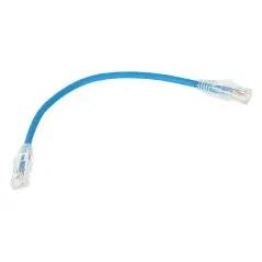 Patchcord UTP Cat6 0.25m albastru Netset - 1
