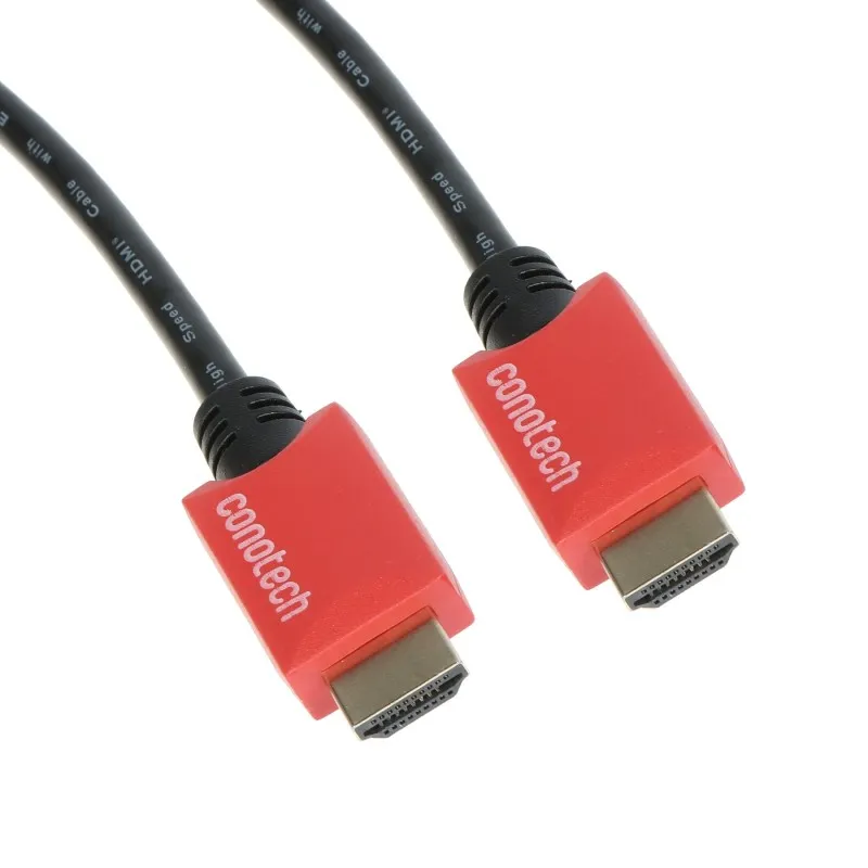 Cablu HDMI 2.0b 4K 18 Gbps 2m Conotech cu conectori auriți