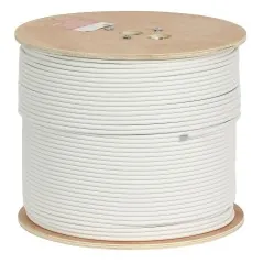 Rolă 500m cablu coaxial TV/satelit LSOH Triset 302 Dca class A+ 1.02/4.6/7.0 ecranare 110 dB Triset - 1