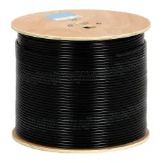Cablu coaxial de exterior cu gel TRISET 302 Fca triplu ecranat clasa ecranare A+ 110 dB rola 500m