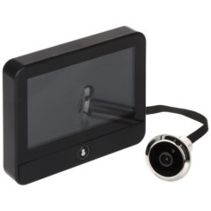 Cameră IP vizor cu monitor Apti YK23IRM Wi-Fi Tuya - 1080p 2.4 mm