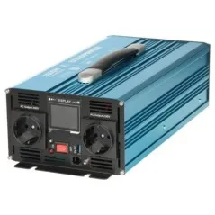 Invertor auto 24V/230 2000W INV/24/2000/PS/S/B Pure Sinus Bluetooth Europower