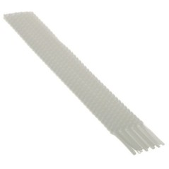 Coliere rapide/șoricei plastic 300x10mm pachet 20 bucăți albe Bradas - 1