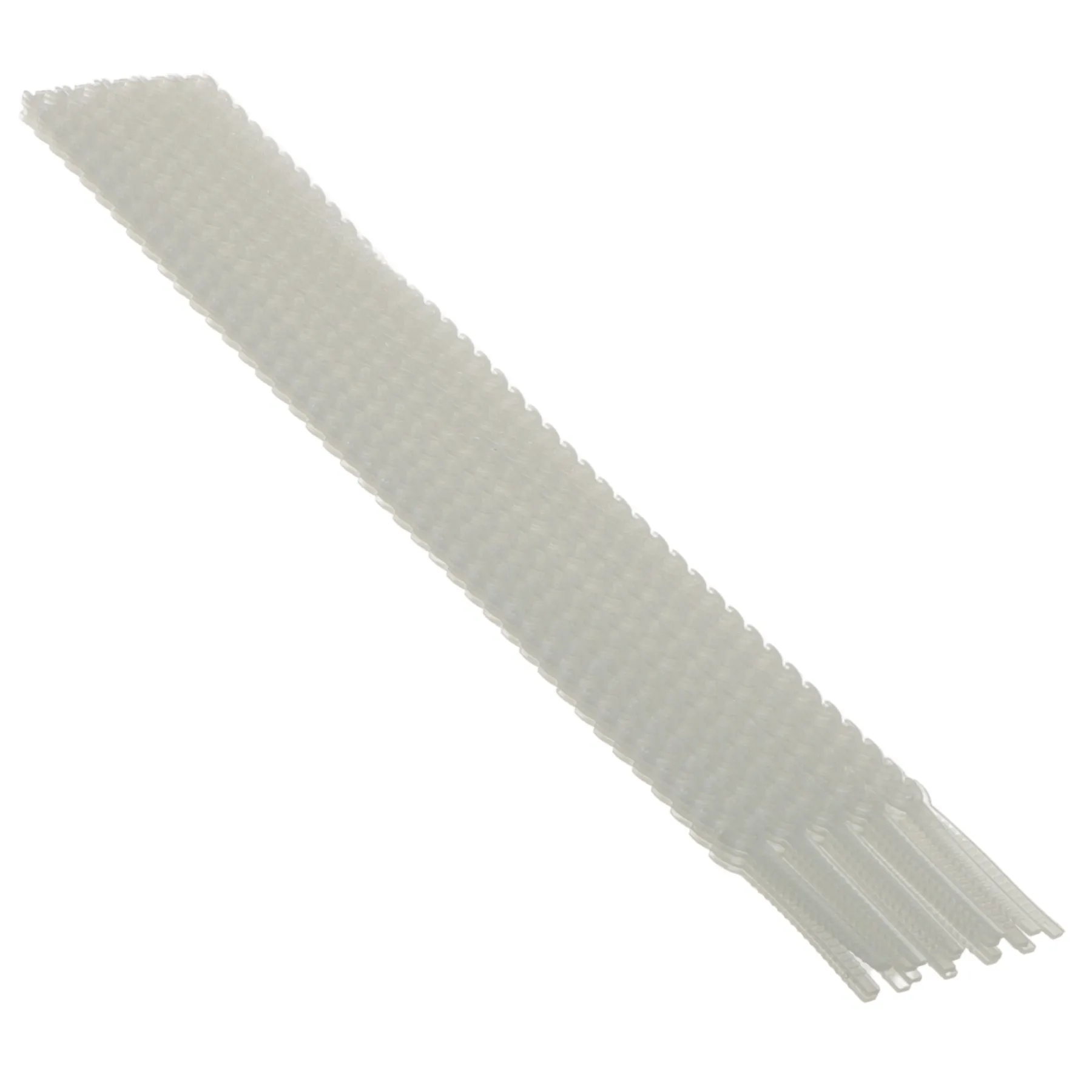 Coliere rapide/șoricei plastic 300x10mm pachet 20 bucăți albe Bradas