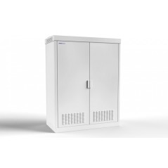 Cabinet rack 19\'\' de exterior 40U două uși IP55 manta dublă, aluminiu