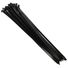 50 buc coliere rapide/șoricei plastic 500x7.6mm negre Conotech