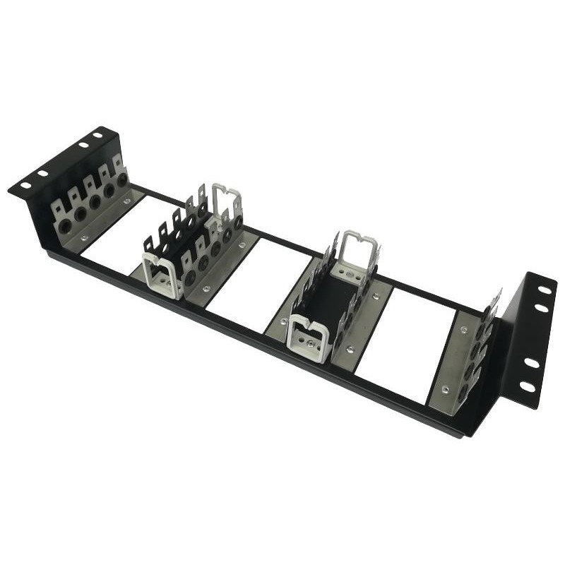 Patch panel LSA pentru 150 de perechi, 3U, negru