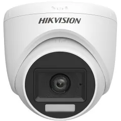 Dual Light - Camera analog 2MP, lentila 2.8mm, IR 20m, WL 20m, TVI/AHD/CVI/CVBS, Mic. - HIKVISION DS-2CE76D0T-LPFS-2.8mm HIKVISI