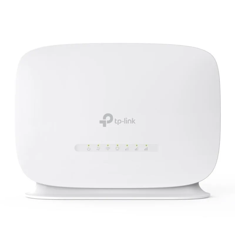 ROUTER TP-Link wireless 300Mbps. 4G micro sim slot, 2 porturi 10/100Mbps, antena interna x 4 "TL-MR105" (timbru verde 0.8 lei)