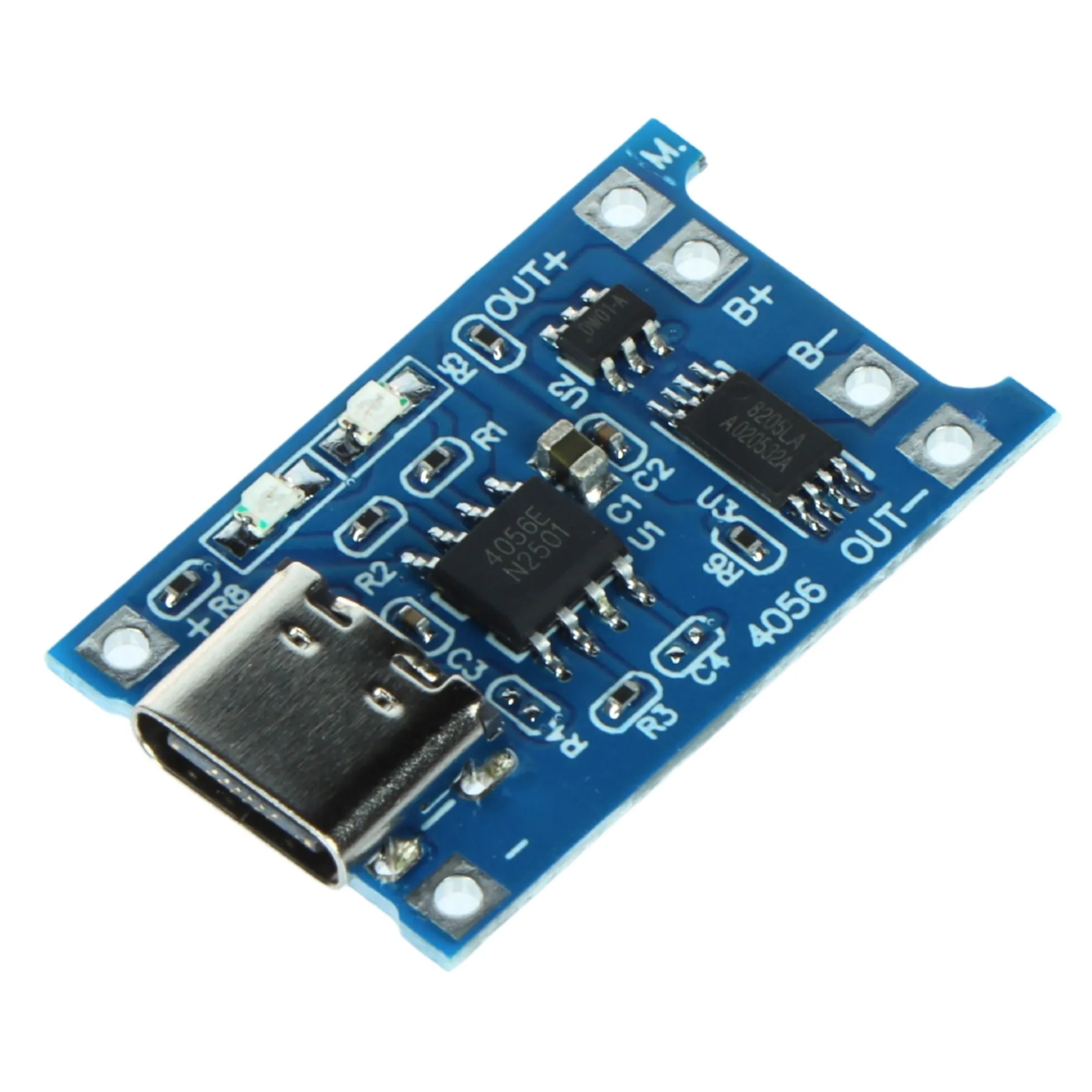 Modul încărcare acumulatori 18650 Li-Ion la USB-C CHAR-4056 1A