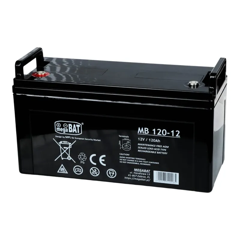 Acumulator UPS 12V/120Ah AGM 406x174x233mm megaBAT